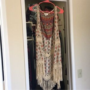 Umgee boho vest